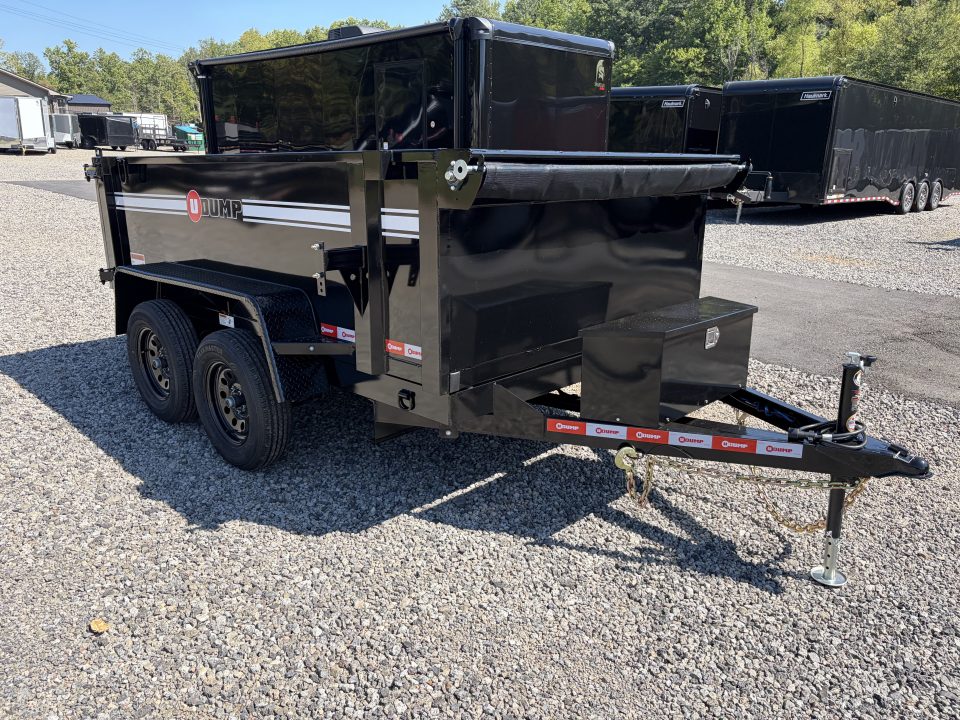 New 2027 U-Dump 6X10 With 31''Sides, Pro-Lite Low-Profile Dump Trailer, 8K GVWR, Tarp & Roller,