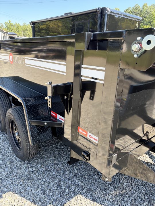 New 2027 U-Dump 6X10 With 31''Sides, Pro-Lite Low-Profile Dump Trailer, 8K GVWR, Tarp & Roller,
