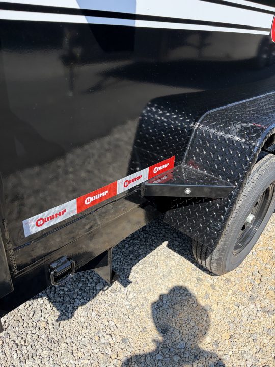 New 2027 U-Dump 6X10 With 31''Sides, Pro-Lite Low-Profile Dump Trailer, 8K GVWR, Tarp & Roller,
