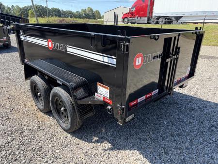 New 2027 U-Dump 6X10 With 31''Sides, Pro-Lite Low-Profile Dump Trailer, 8K GVWR, Tarp & Roller,