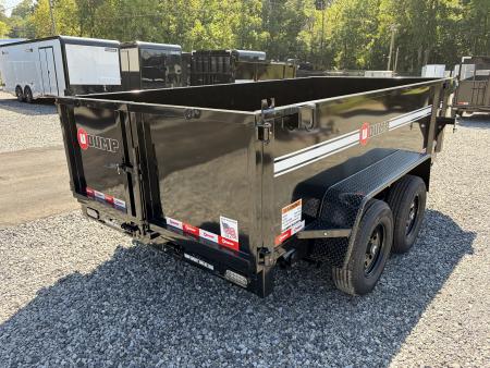 New 2027 U-Dump 6X12 With 31" Sides, Pro-Lite Low-Profile Dump Trailer, 10K GVWR, Tarp & Roller, Slide-Out Ramps