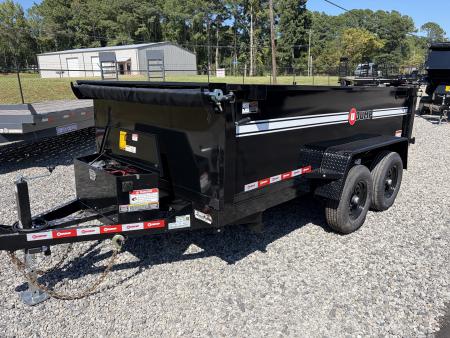 New 2027 U-Dump 6X12 With 31" Sides, Pro-Lite Low-Profile Dump Trailer, 10K GVWR, Tarp & Roller, Slide-Out Ramps