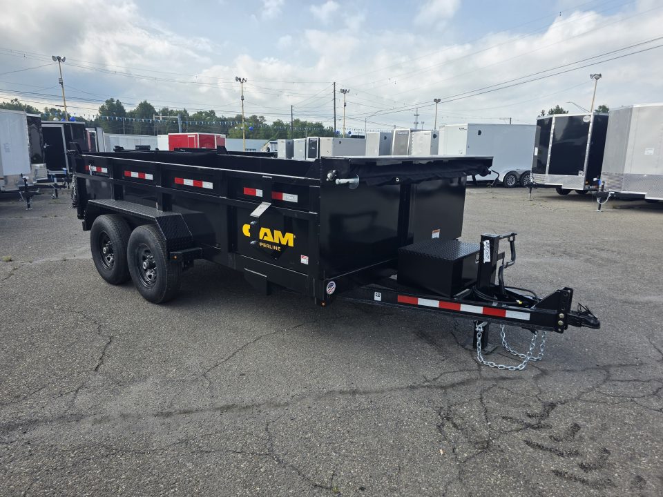 New 2026 Cam Superline 7X14 14K - SCISSOR Dump Trailer