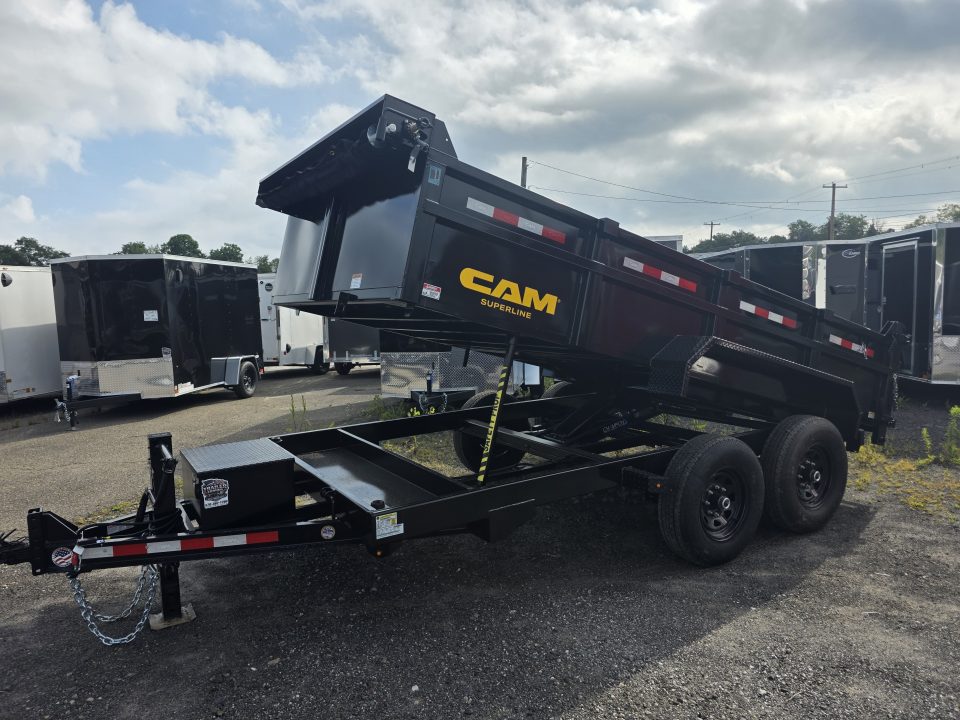 New 2026 Cam Superline 7X14 14K - SCISSOR Dump Trailer