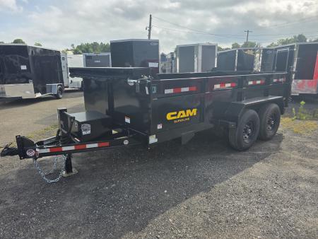 New 2026 Cam Superline 7X14 14K - SCISSOR Dump Trailer