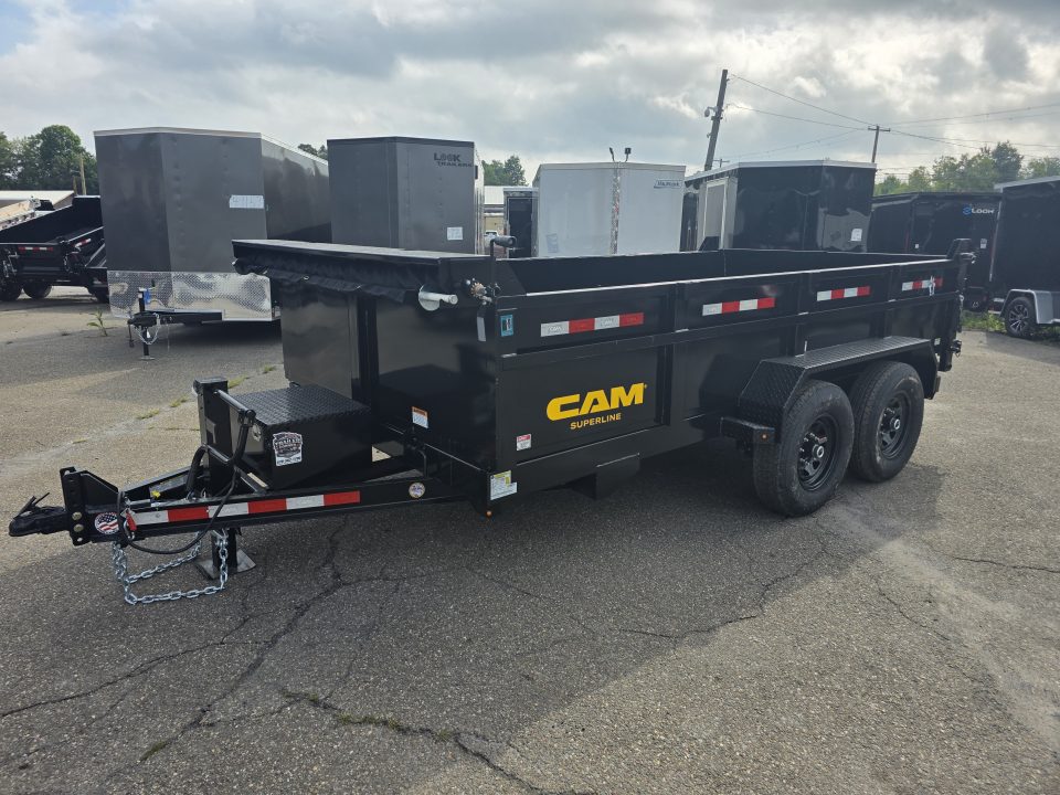 New 2026 Cam Superline 7X14 14K - SCISSOR Dump Trailer