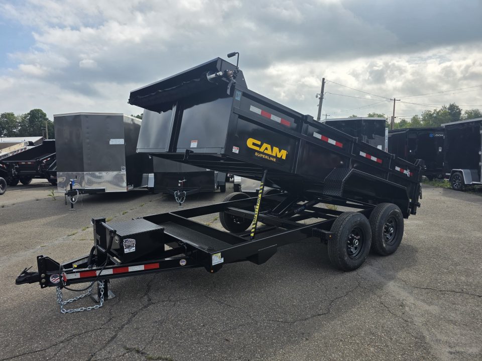 New 2026 Cam Superline 7X14 14K - SCISSOR Dump Trailer