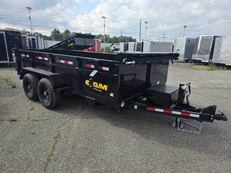 New 2026 Cam Superline 7X14 14K - SCISSOR Dump Trailer