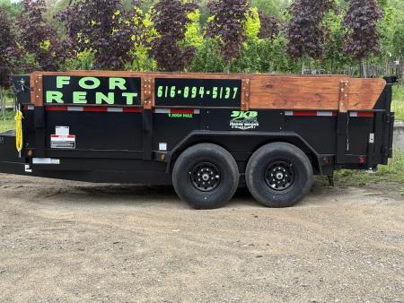 Used 2024 Force 14 ft Dump Trailer 14K Dump Trailer