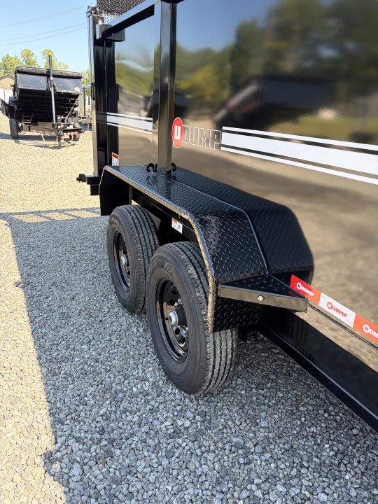 New 2027 U-Dump 7X14 Dump Trailer - HD Pro Series, 48" Sides, (NEW COMBO Gate/Ramp), 10 Ga Walls, 7 Ga Floor, 14K GVWR