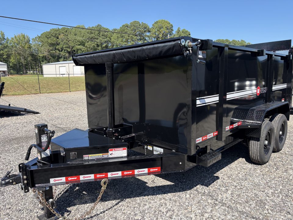 New 2027 U-Dump 7X14 Dump Trailer - HD Pro Series, 48" Sides, (NEW COMBO Gate/Ramp), 10 Ga Walls, 7 Ga Floor, 14K GVWR