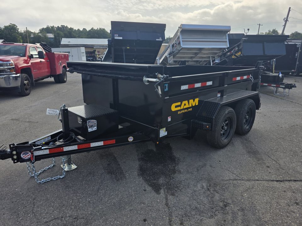 New 2027 Cam Superline 6X10 7K - RAMPS Dump Trailer