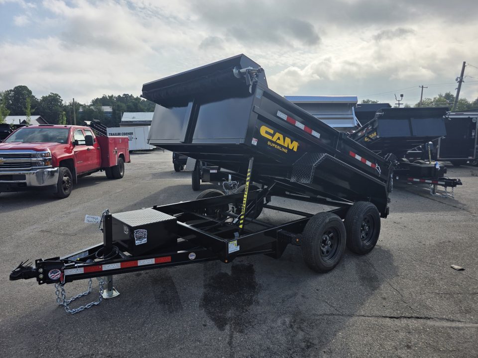 New 2027 Cam Superline 6X10 7K - RAMPS Dump Trailer