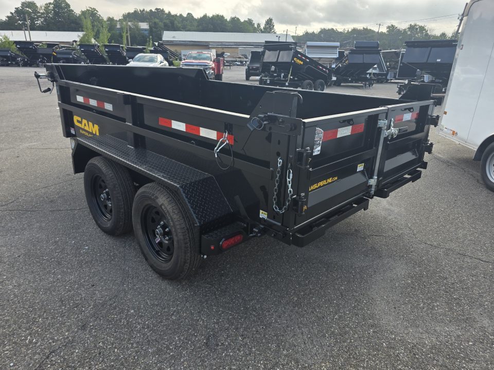 New 2027 Cam Superline 6X10 7K - RAMPS Dump Trailer
