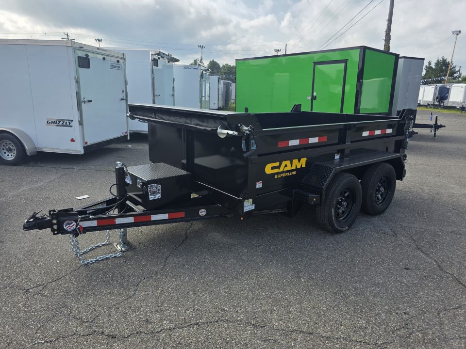 New 2027 Cam Superline 6X10 7K - RAMPS Dump Trailer
