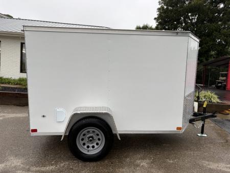 New 2027 Covered Wagon 5x8 Enclosed, 5' Height, Rear Double Door