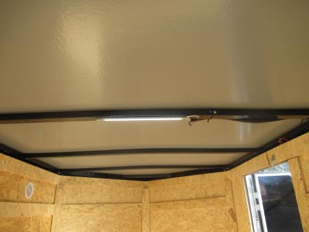 New 2027 Covered Wagon 5x8 Enclosed, 5' Height, Rear Double Door