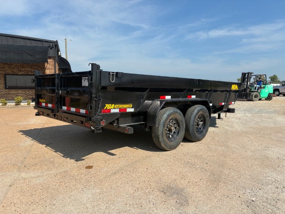 New 2027 Big Tex Trailers 14TD-16 83x16 Heavy Duty Telescopic (15.4K) Dump Trailer