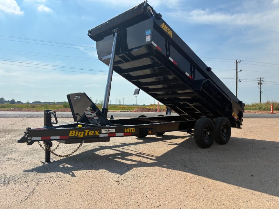 New 2027 Big Tex Trailers 14TD-16 83x16 Heavy Duty Telescopic (15.4K) Dump Trailer