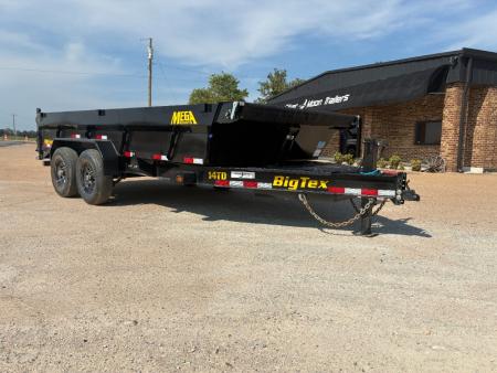 New 2027 Big Tex Trailers 14TD-16 83x16 Heavy Duty Telescopic (15.4K) Dump Trailer