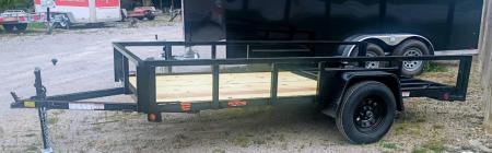 New 2027 Quality Steel and Aluminum 74x12 SA Utility Trailer Utility Trailer