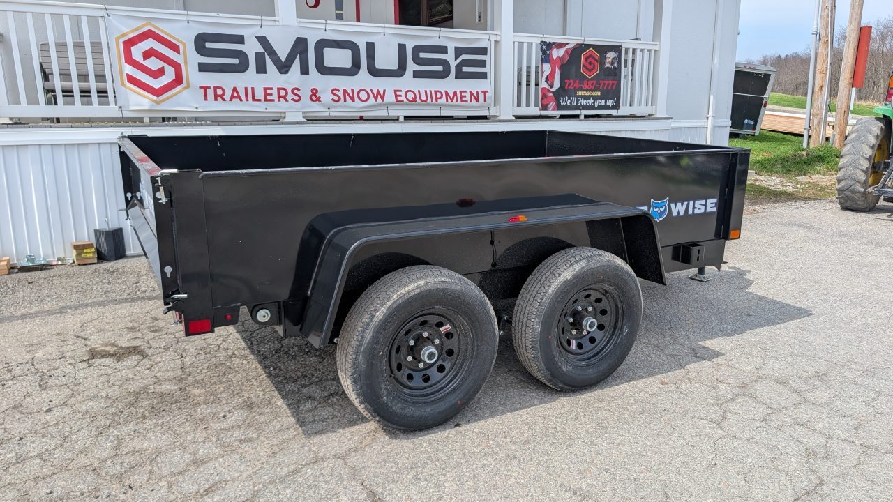 New 2027 BWise 6x10 Light Duty Lo Pro Dump Trailer