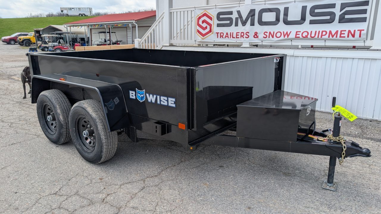 New 2027 BWise 6x10 Light Duty Lo Pro Dump Trailer