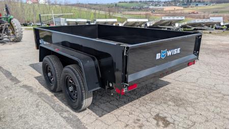New 2027 BWise 6x10 Light Duty Lo Pro Dump Trailer