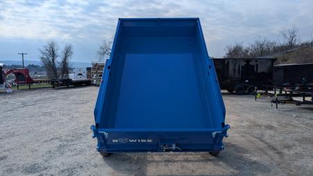 New 2027 BWise 6x10 Lo Pro Equipment Dump w/ Underbody Ramps (7000# GVW)