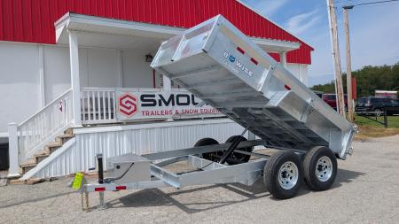 New 2027 BWise 6x12 Lo Pro GALVANIZED Equipment Dump