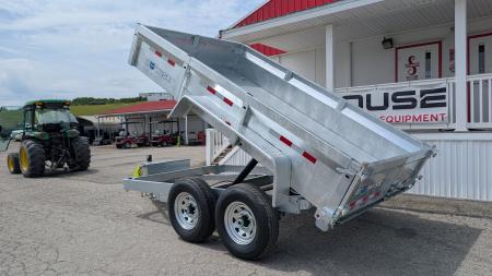 New 2027 BWise 6x12 Lo Pro GALVANIZED Equipment Dump