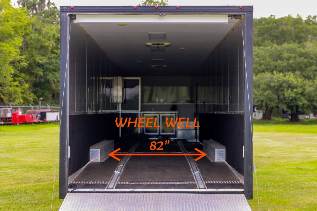 Used 2019 8.5X50 Vintage GOOSENECK RACE TRAILER