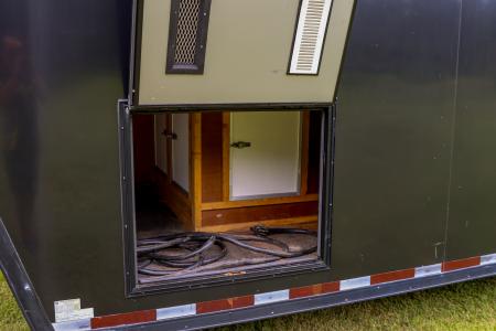 Used 2019 8.5X53 Vintage GOOSENECK RACE TRAILER