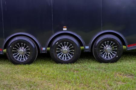 Used 2019 8.5X53 Vintage GOOSENECK RACE TRAILER