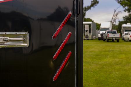 Used 2019 8.5X53 Vintage GOOSENECK RACE TRAILER
