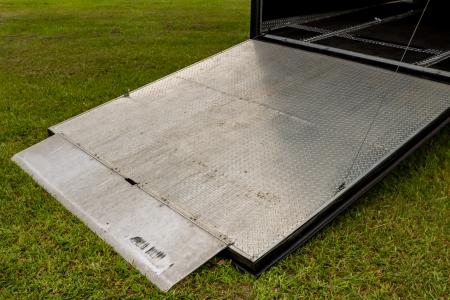 Used 2019 8.5X53 Vintage GOOSENECK RACE TRAILER