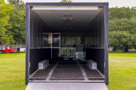 Used 2019 8.5X53 Vintage GOOSENECK RACE TRAILER