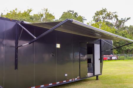 Used 2019 8.5X53 Vintage GOOSENECK RACE TRAILER