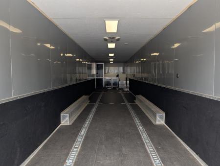 Used 2019 8.5X53 Vintage GOOSENECK RACE TRAILER