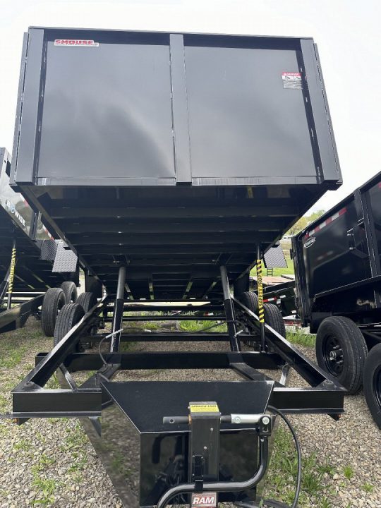 New 2027 BWise 6'9" x 14 Lo Pro Equipment Dump w/ 44" High Fixed Sides