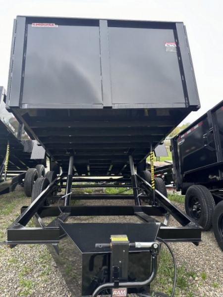 New 2027 BWise 6'9" x 14 Lo Pro Equipment Dump w/ 44" High Fixed Sides