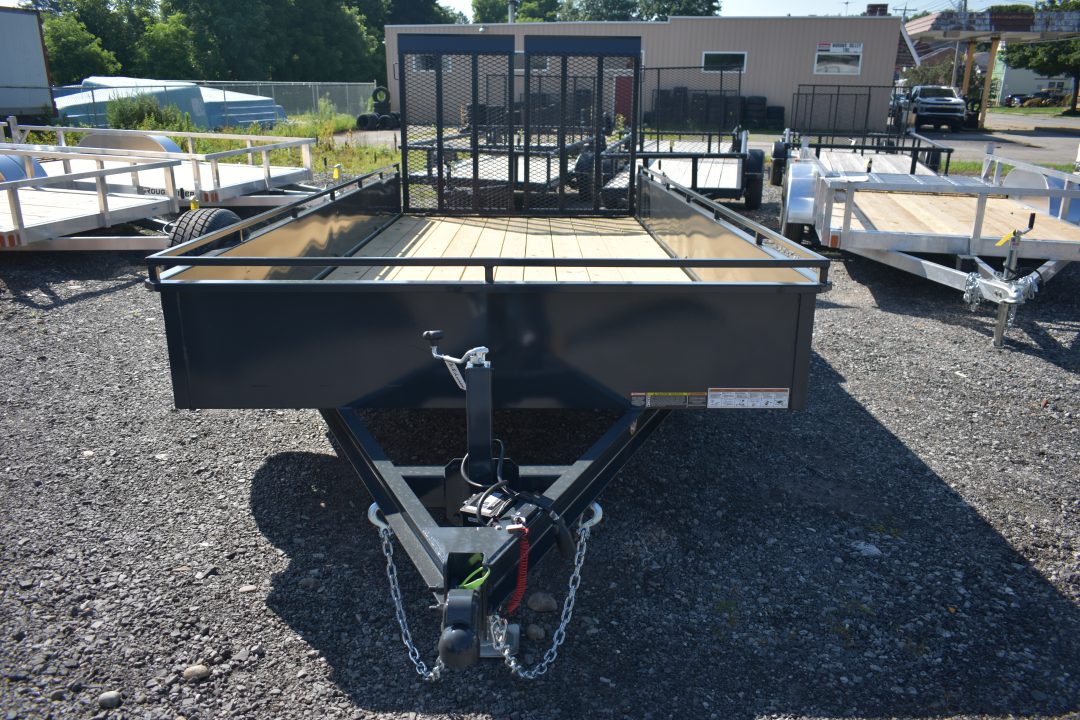 New 2026 Belmont Split Ramp Landscape Trailer