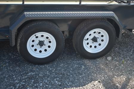 New 2026 Belmont Split Ramp Landscape Trailer