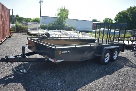 New 2026 Belmont Split Ramp Landscape Trailer
