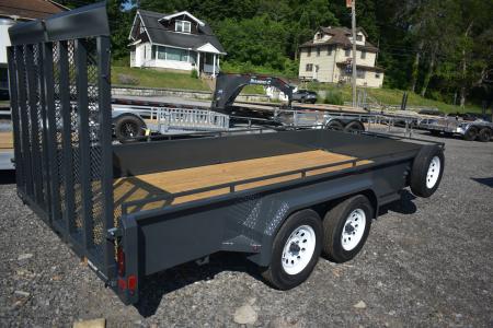 New 2026 Belmont Split Ramp Landscape Trailer