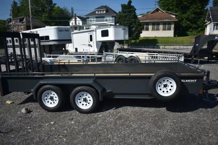 New 2026 Belmont Split Ramp Landscape Trailer