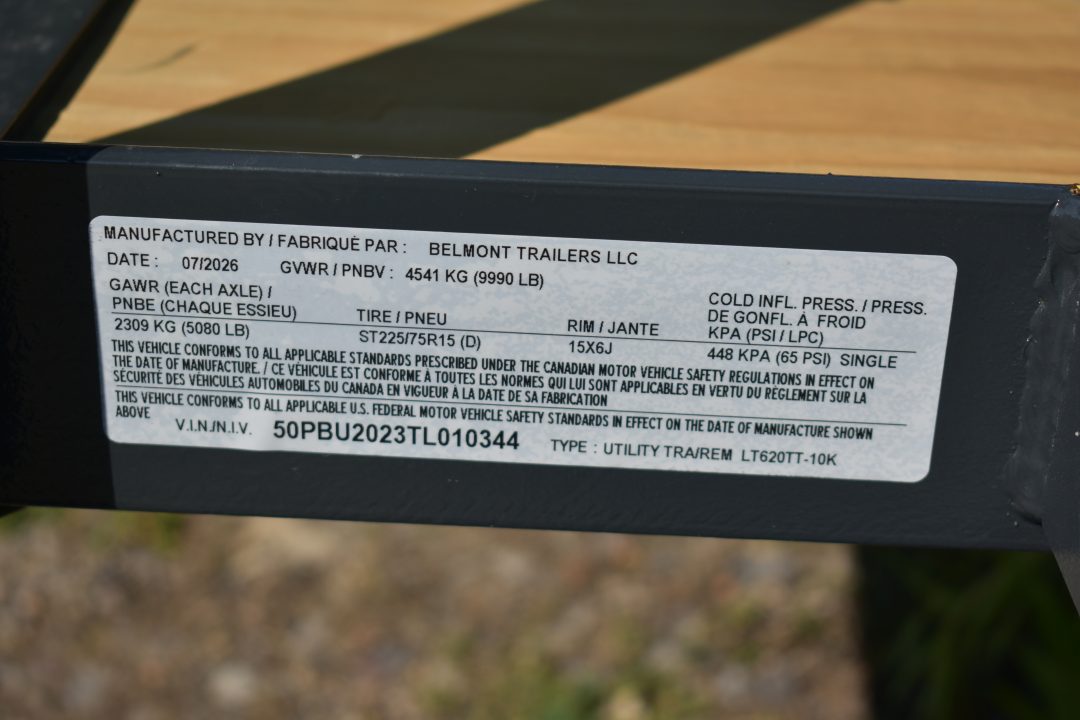 New 2026 Belmont Landscaping Equipment Trailer