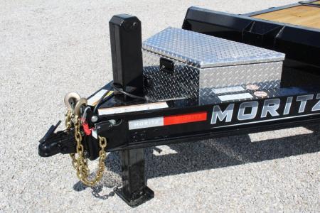New 2027 Moritz 7' x 16' + 6' Low Pro - Gravity Tilt - Tilt Trailer - 14000# GVW