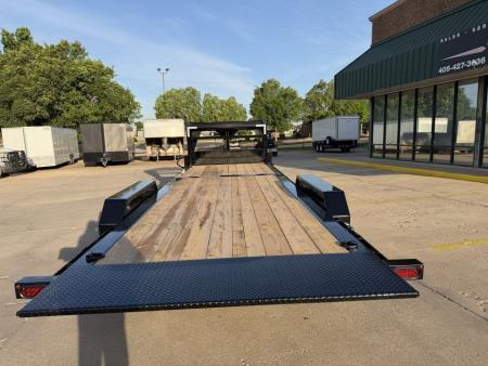 New #038526 2027 DIAMOND T HDSKP1408TDGN 24 X 83 TANDEM AXLE 14K GOOSENECK TILT DECK TRAILER