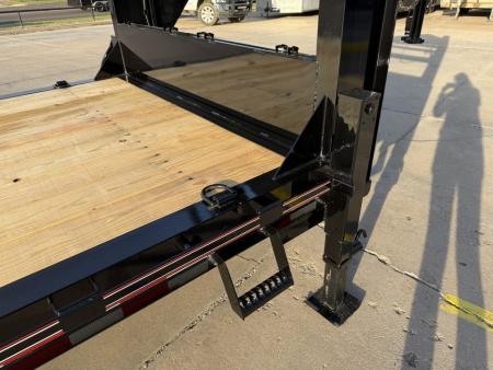 New #038526 2027 DIAMOND T HDSKP1408TDGN 24 X 83 TANDEM AXLE 14K GOOSENECK TILT DECK TRAILER